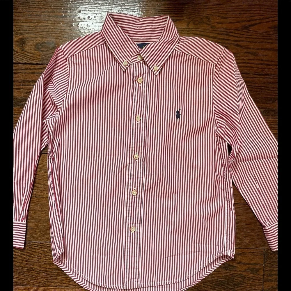 🤗- Ralph Lauren button down shirt for boy size 5